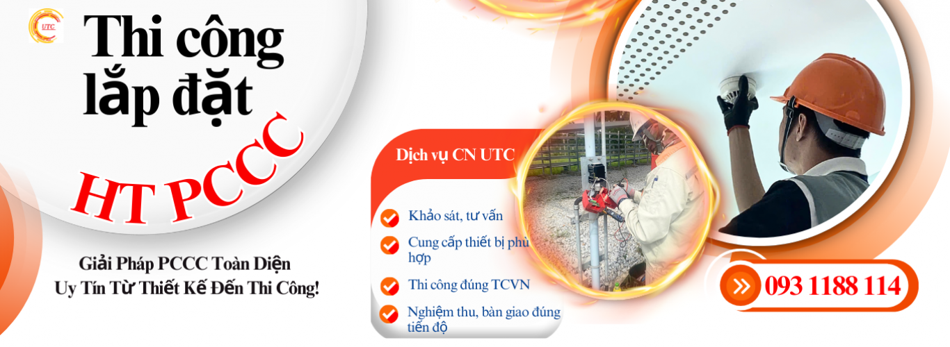 Thi công, lắp đặt hệ thống PCCC